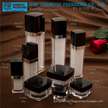 Amazing beautiful wide range classical and popular hot-selling high quality square bottle and jar luxury cosmetic packaging